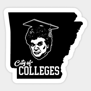 City of Colleges Sticker